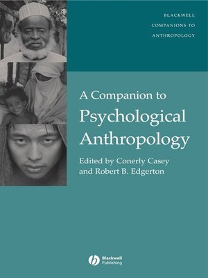 cover image of A Companion to Psychological Anthropology